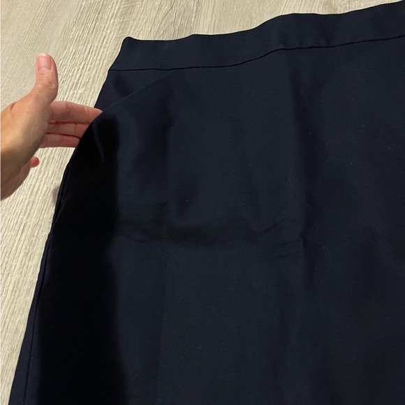 J. Crew Navy Pencil Skirt - Picture 8 of 10